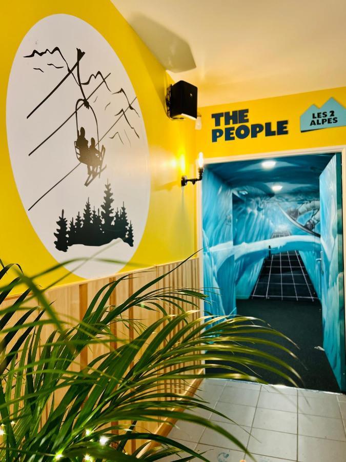The People - Les 2 Alpes Hotel Les Deux Alpes Buitenkant foto